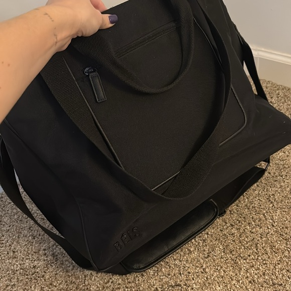BÉIS east to west travel bag in black - Picture 4 of 12